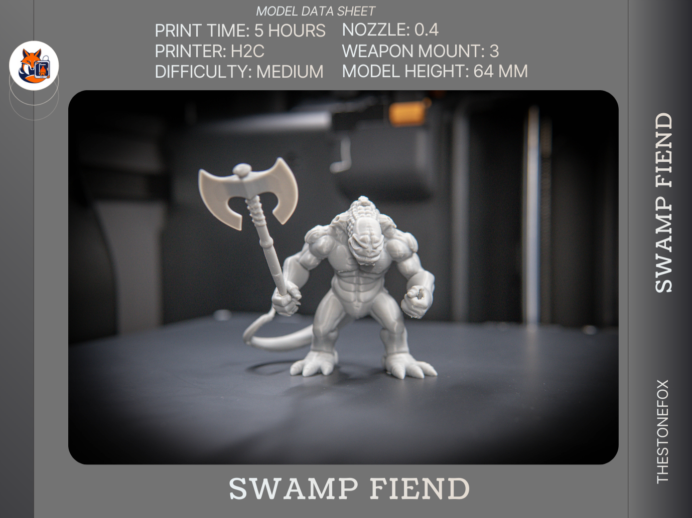 Swamp Fiend  - DnD Tavern