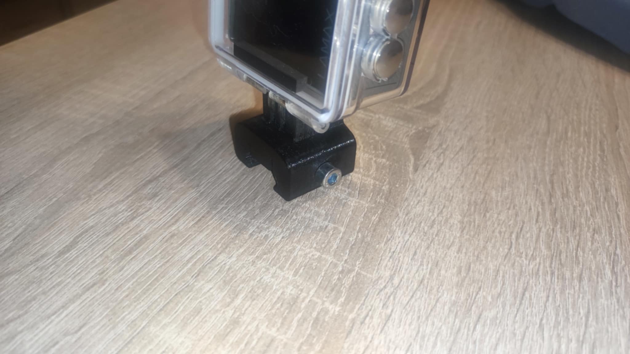 airsoft - camera holder for RIS rail - držák kamery na RIS lištu