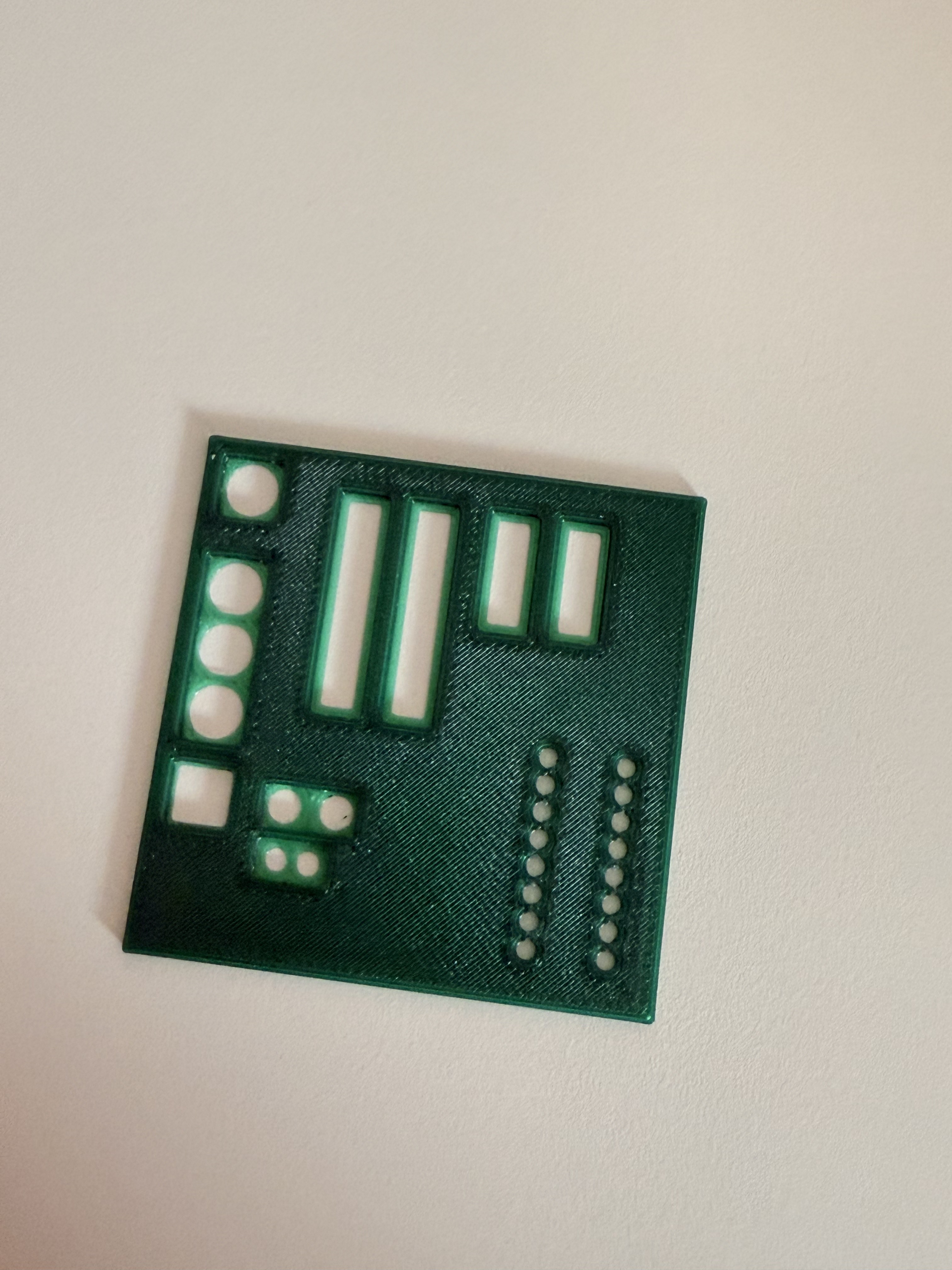 Miniatura 2 do modelo 3D Template for electronic components
