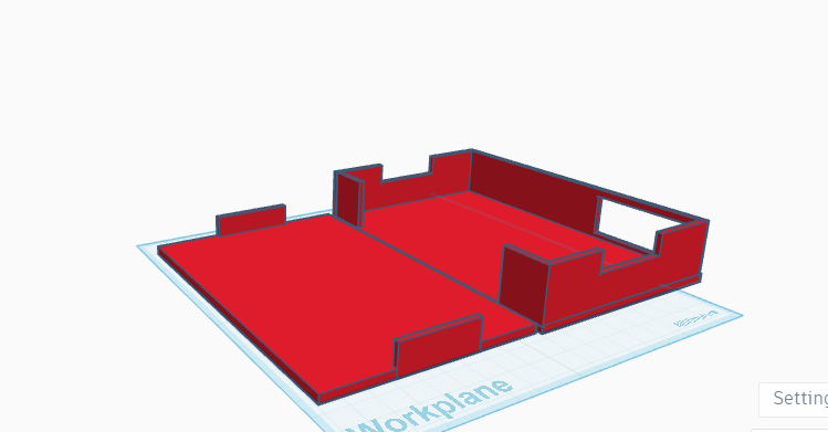 TP-Link 5-Port Switch Case 3D model by JBK1201
