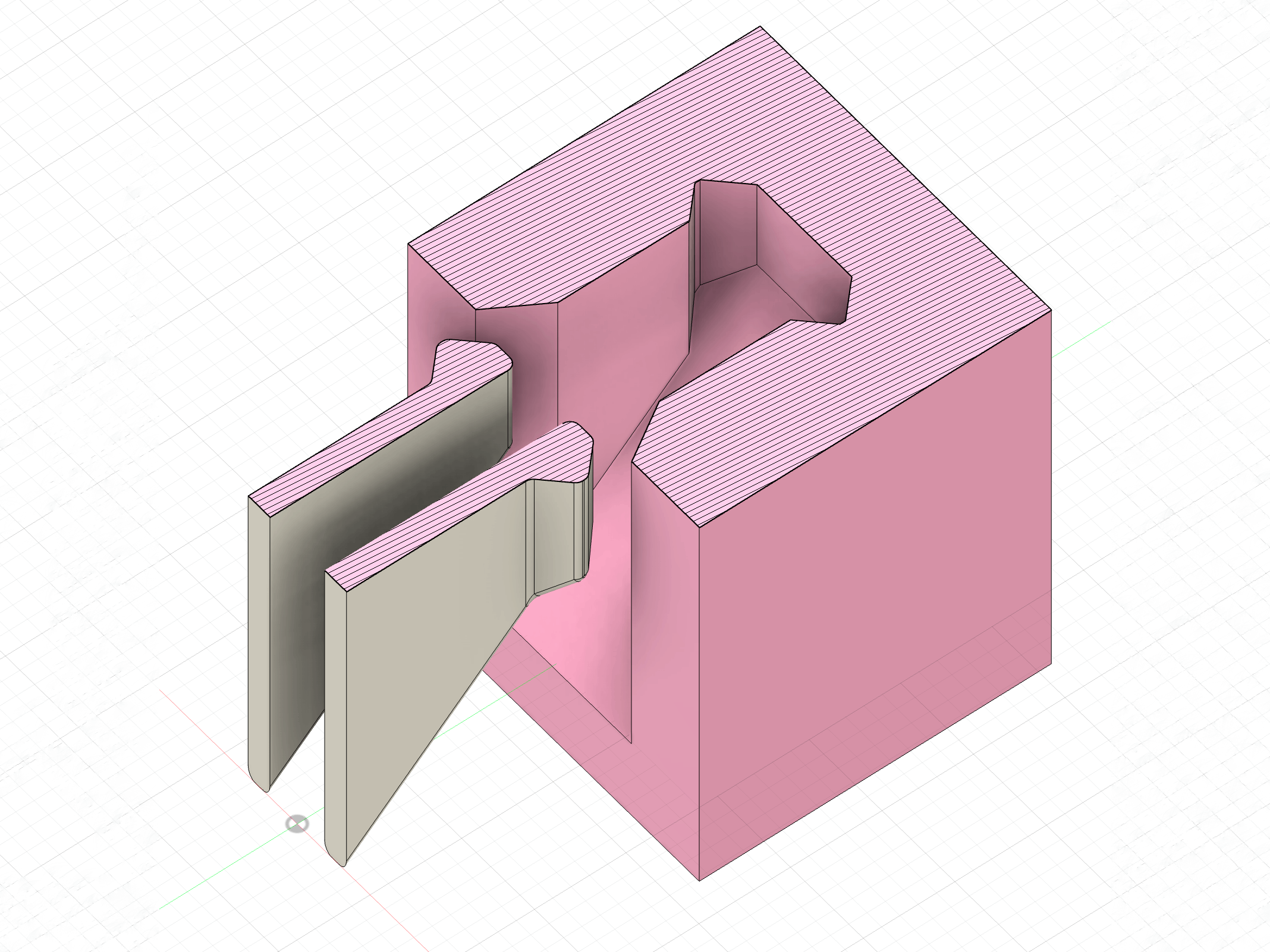 Snap-Fit Connector Component (STEP + Parametrized)