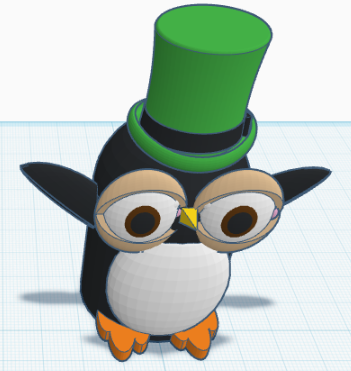 Bongo the Weird Irish penguin