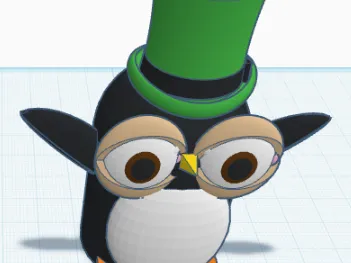 Bongo the Weird Irish penguin