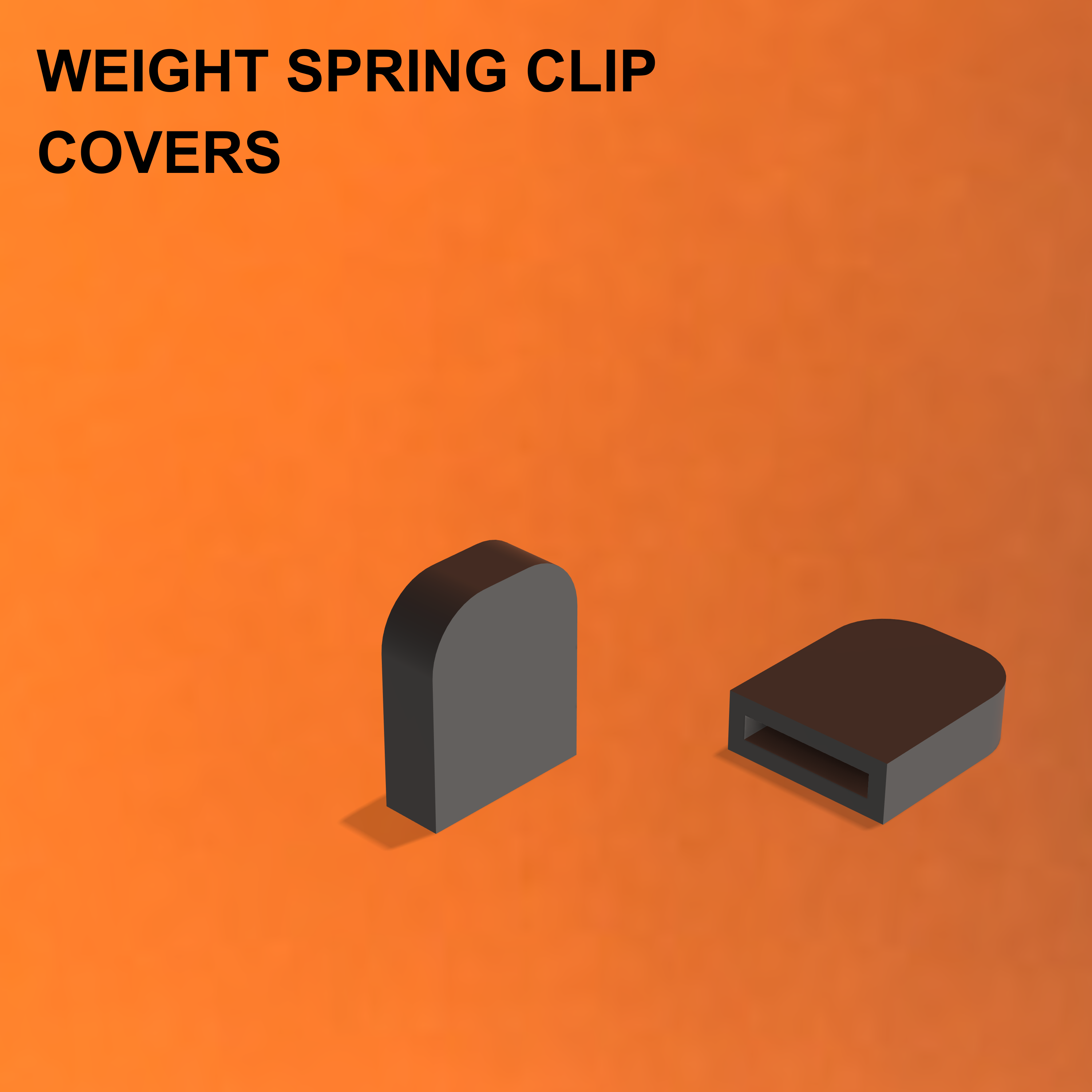 Weight Spring Clip Cover
