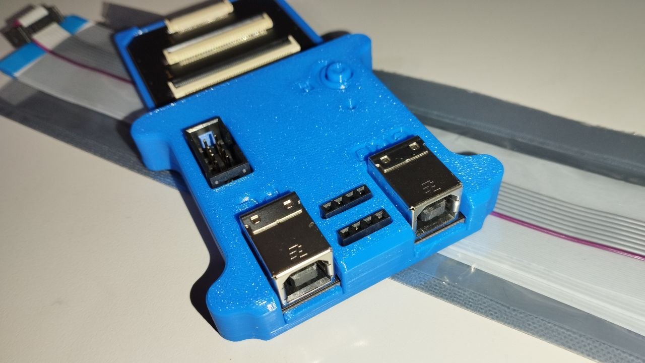 Case for VERTYANOV JIG VER 3.2 (Laptop repair: embed controller programmer)