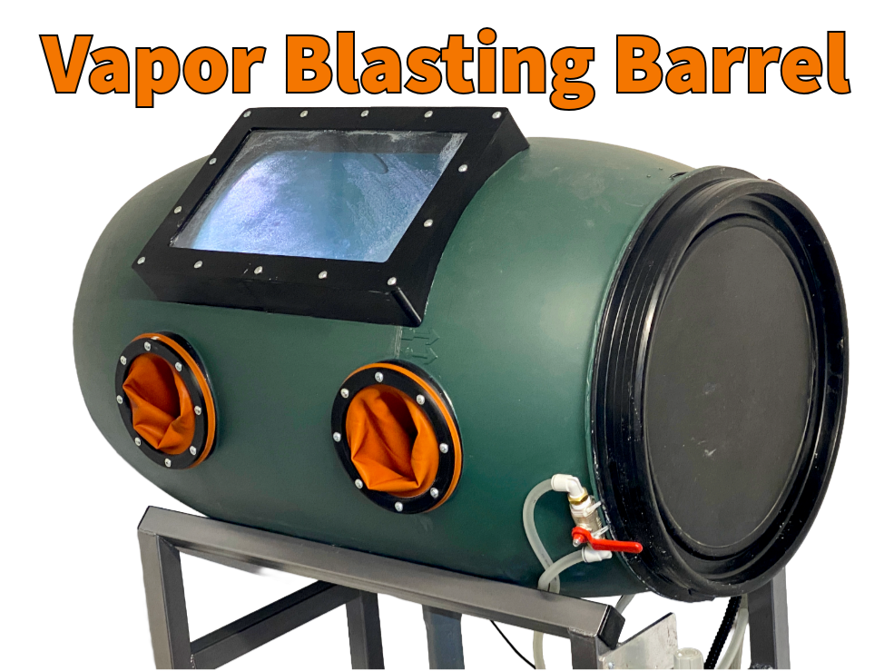 Vapor Blasting Barrel