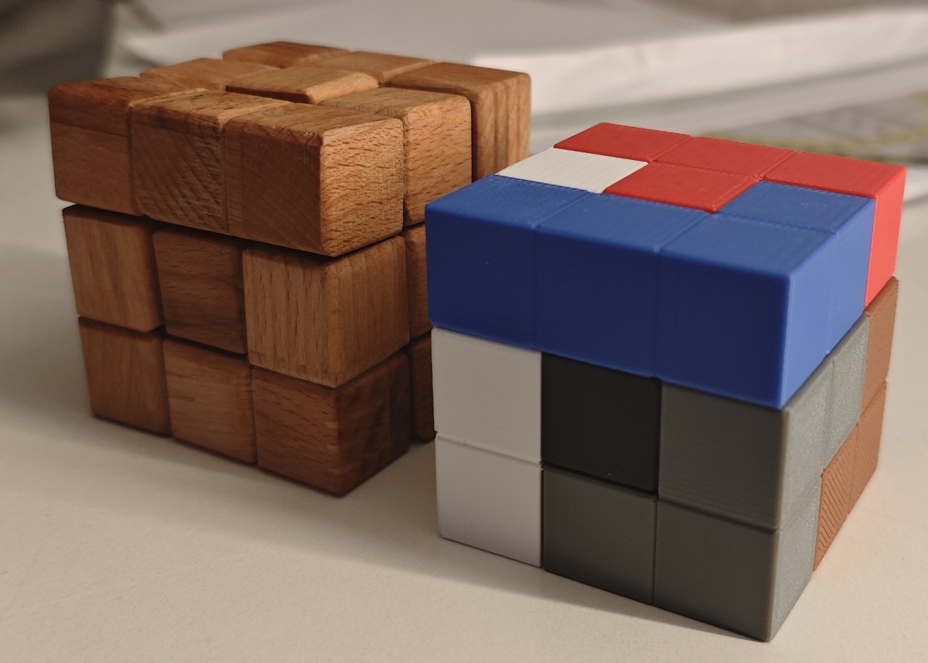 Soma Würfel Puzzle cube