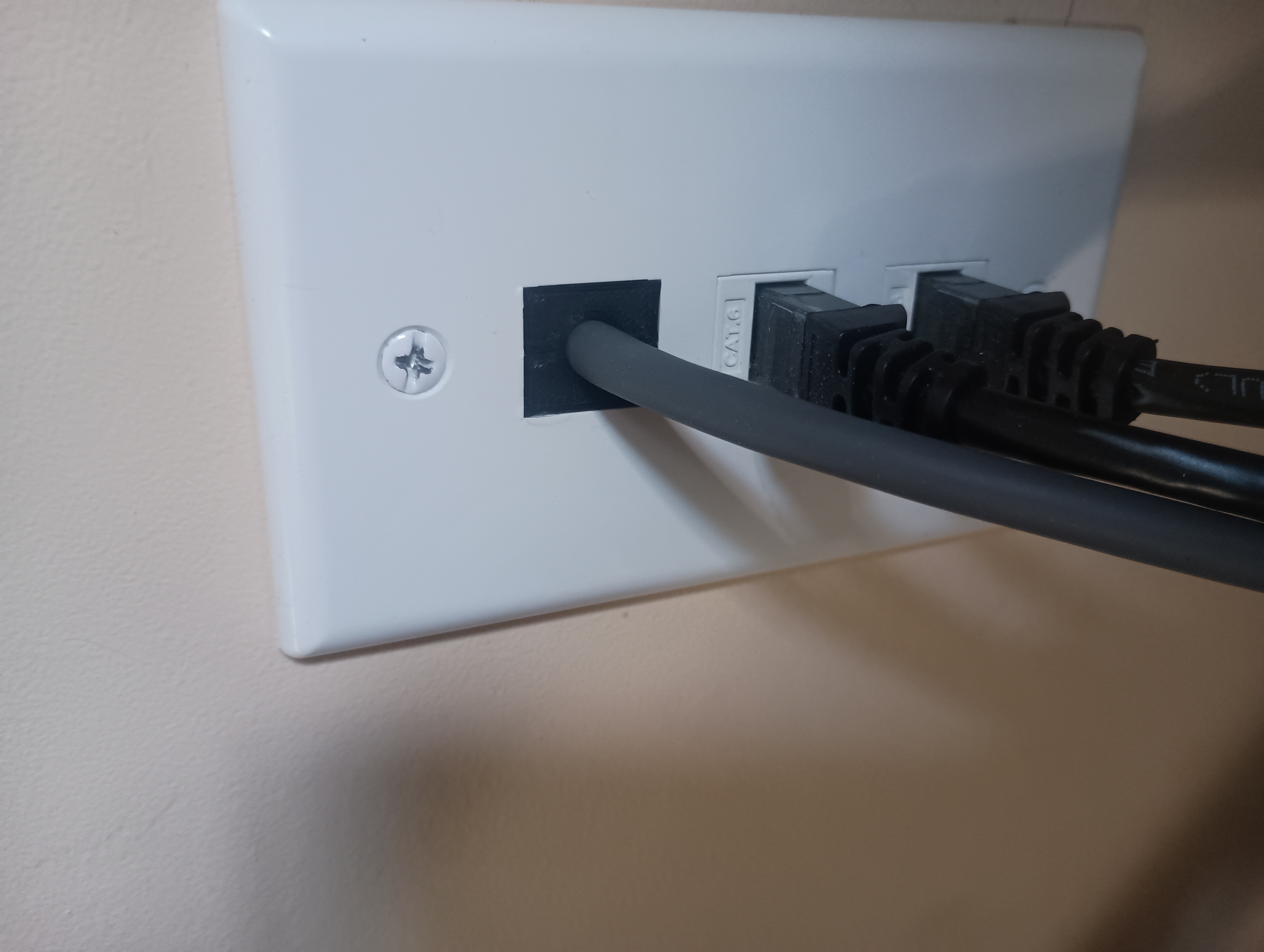 Starlink cable keystone jack