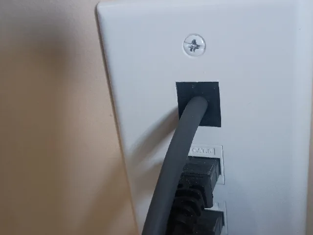 Starlink cable keystone jack