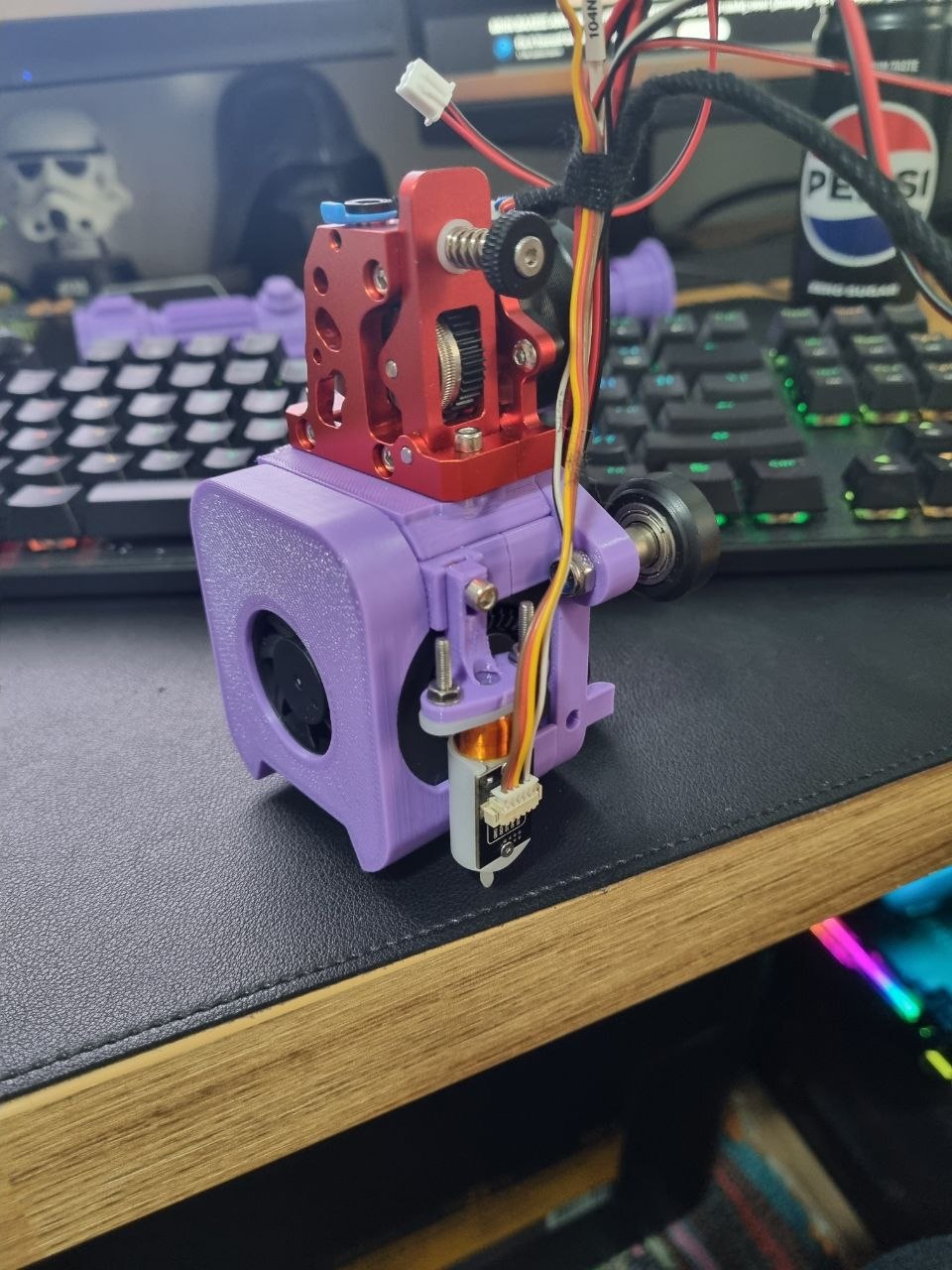 HGX lite Mount for DragonBurner for V-Wheel Printers