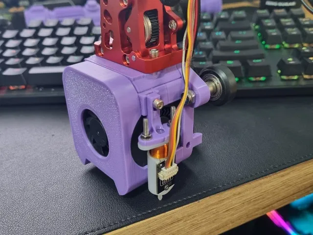 HGX lite Mount for DragonBurner for V-Wheel Printers