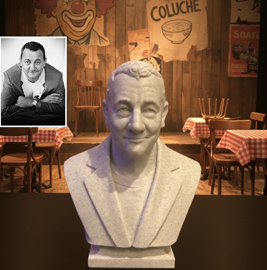 Coluche (Michel Colucci) – Buste