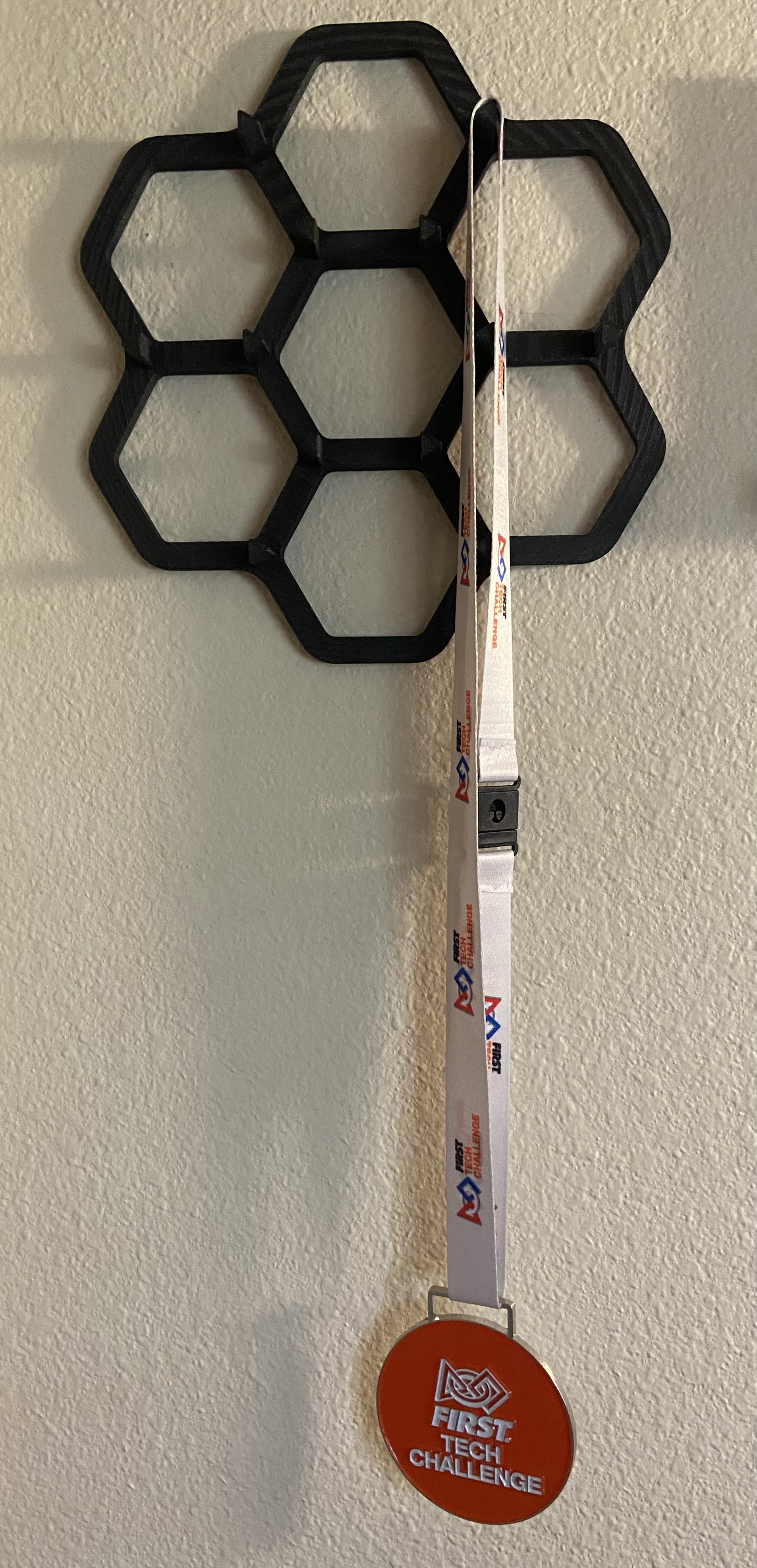 Hexagonal Medal Display