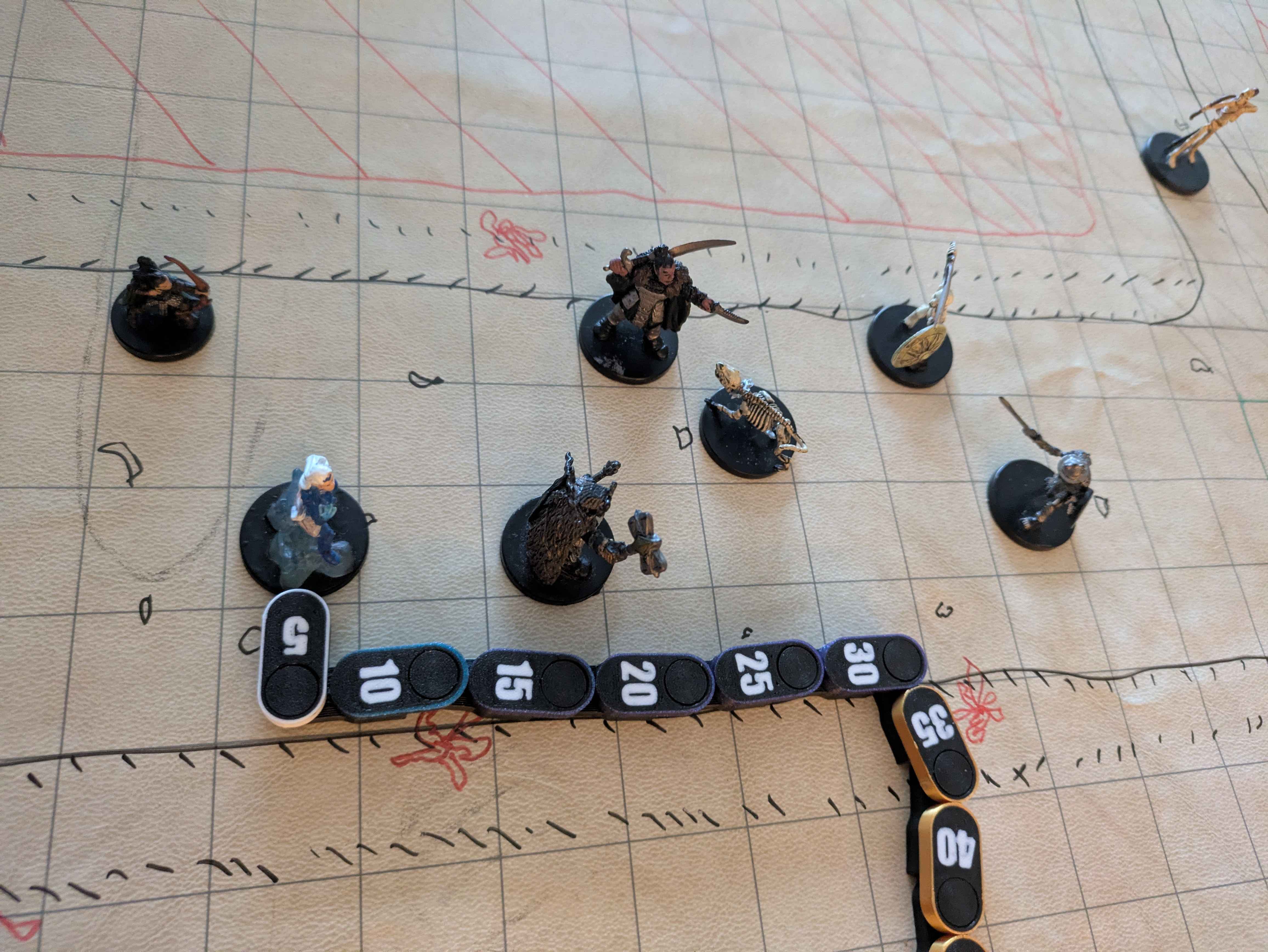 Miniatura 5 do modelo 3D Daggerheart / D&D Range Ruler