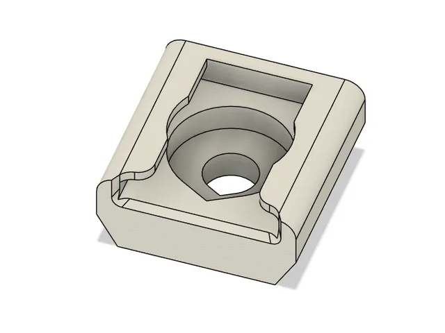 1/4'' thread cold shoe mount