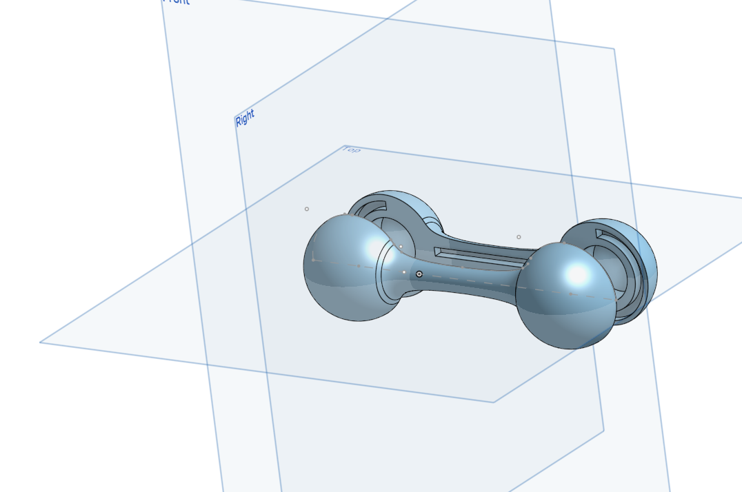 Marble Knucklebone Fidget