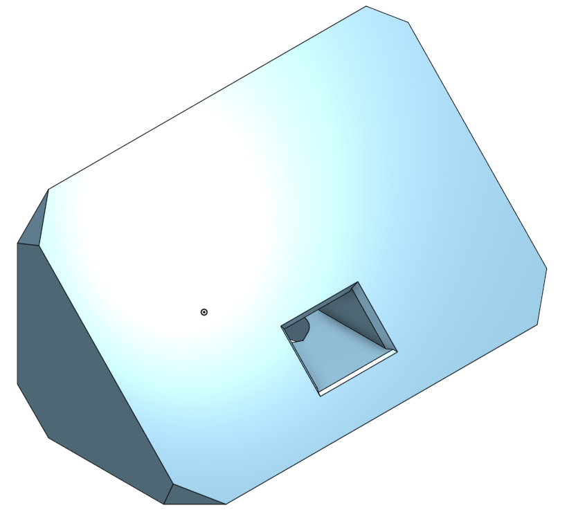 Prusa CoreOne Door Handle Nut Cover