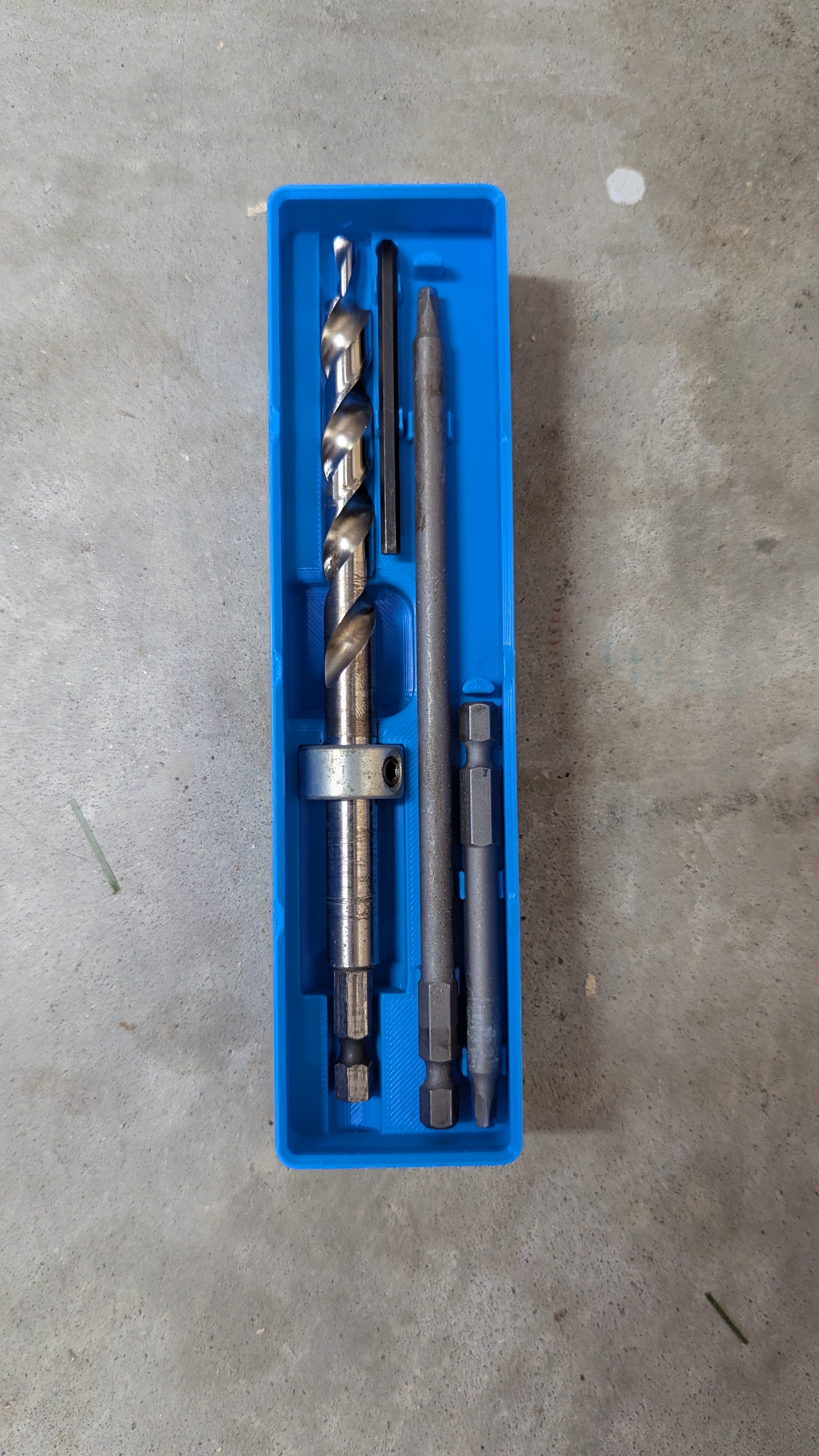 Gridfinity Kreg Jig Pocket Hole Bit Holder