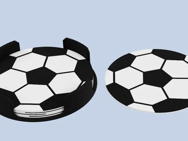 Soccer Ball Coasters