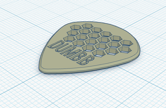 Dumbb Guitar Pick