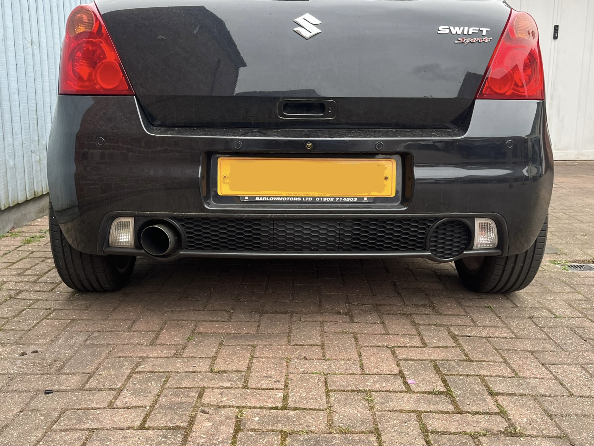 Suzuki Swift Sport 1.6 ZC31S Rear Bumper Filler Blank - Single Exit Exhaust