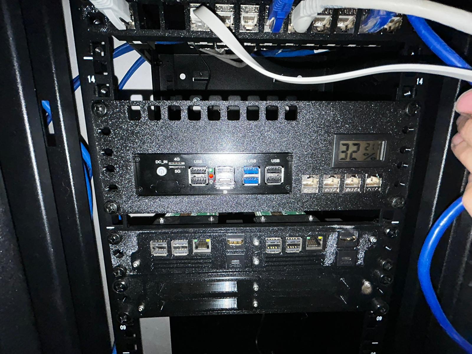 Topton N100 10" rack