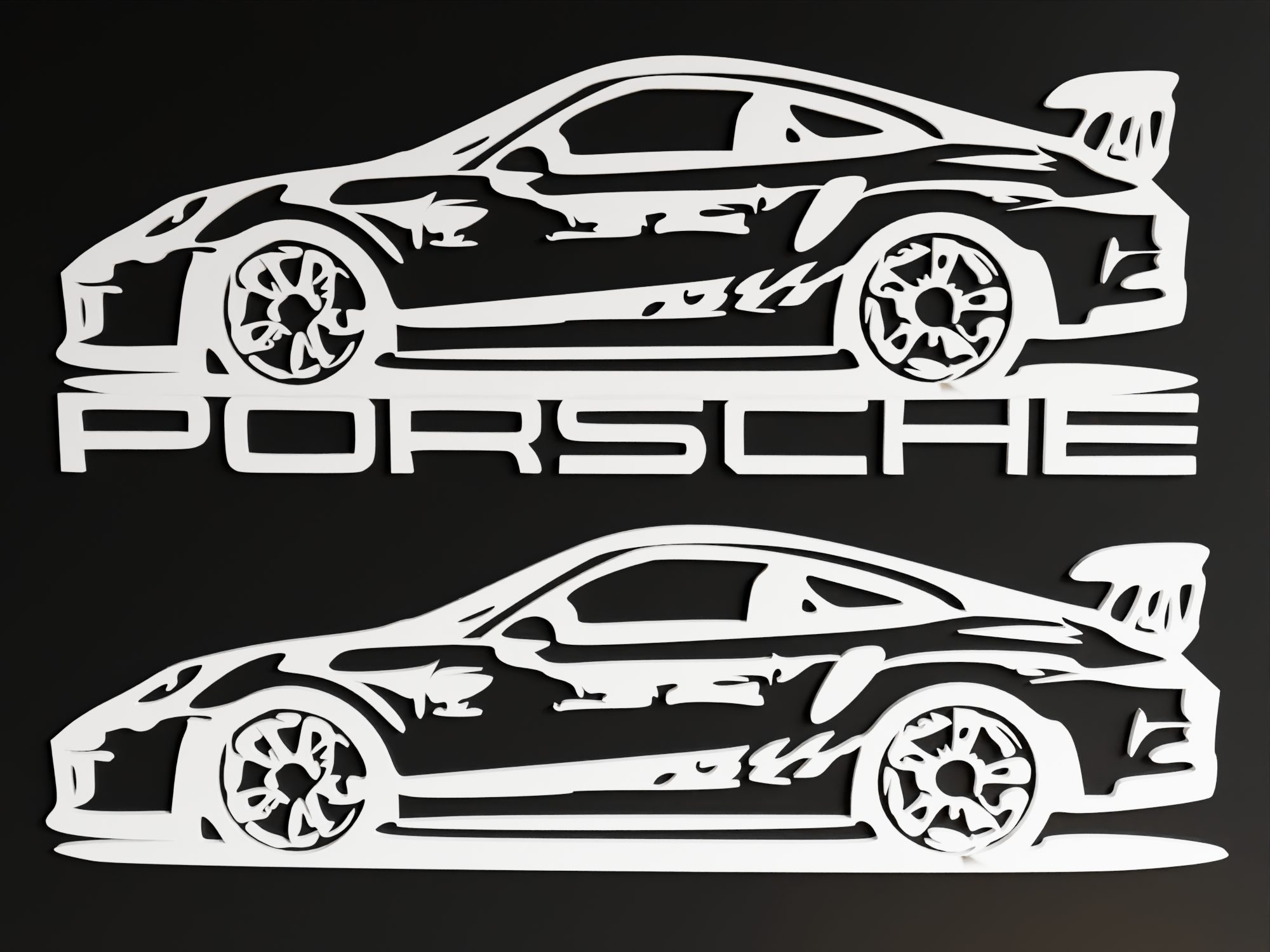 Porsche GT3 RS 2DArt