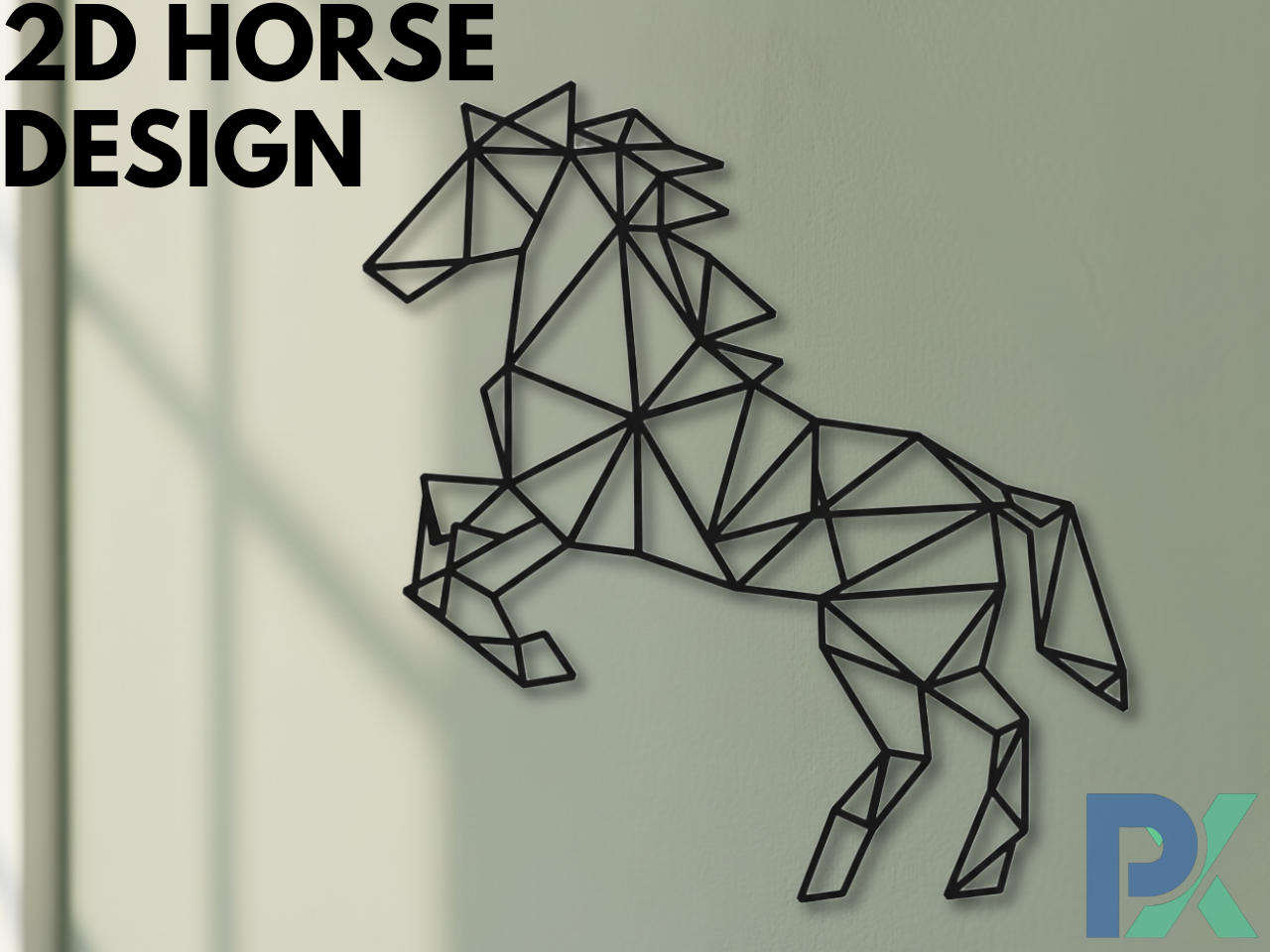 2D horse design