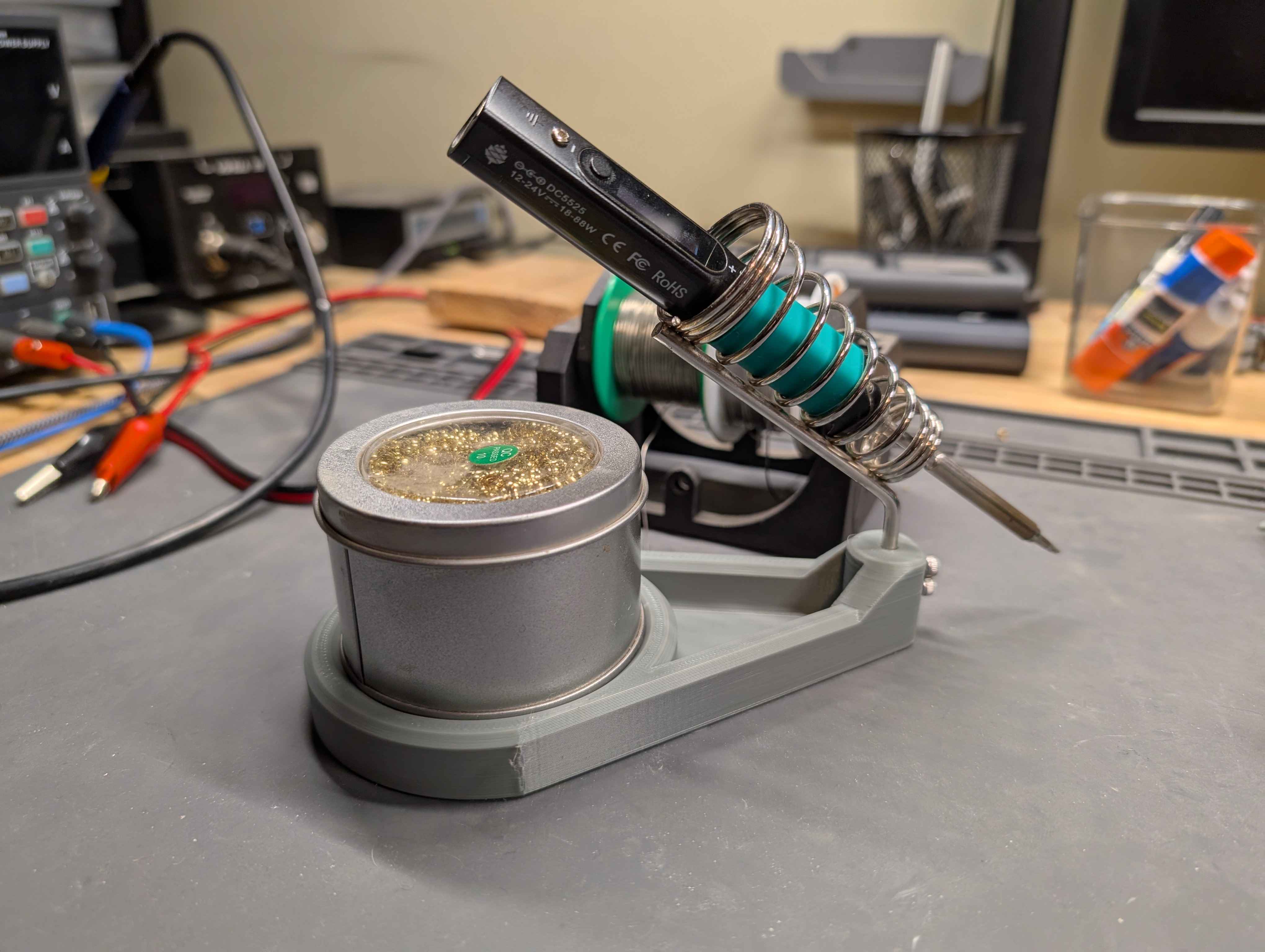 Soldering Iron Stand Base 3D model