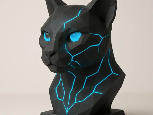 Cat bust