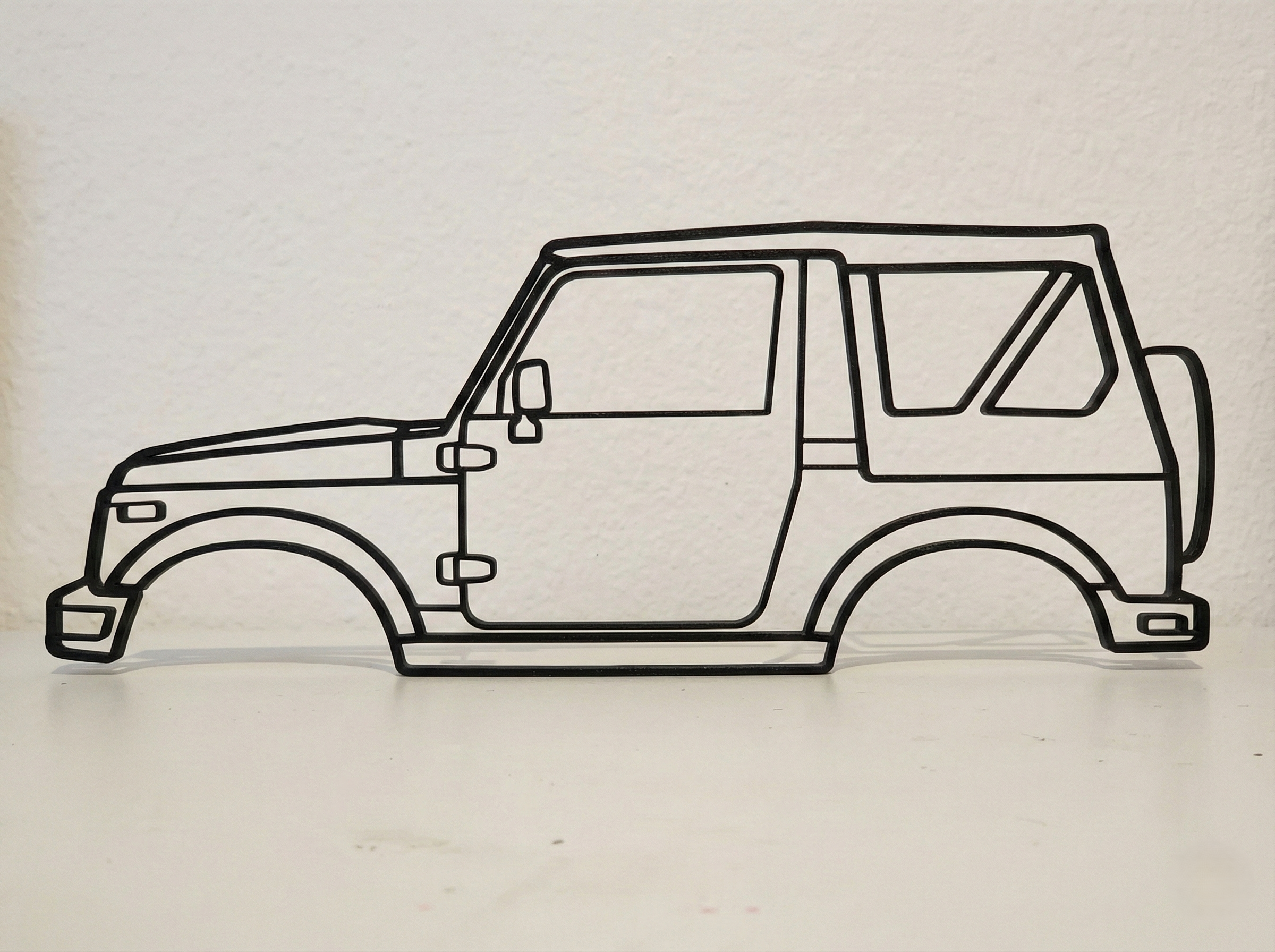 Suzuki Samurai Jimny Wall Art