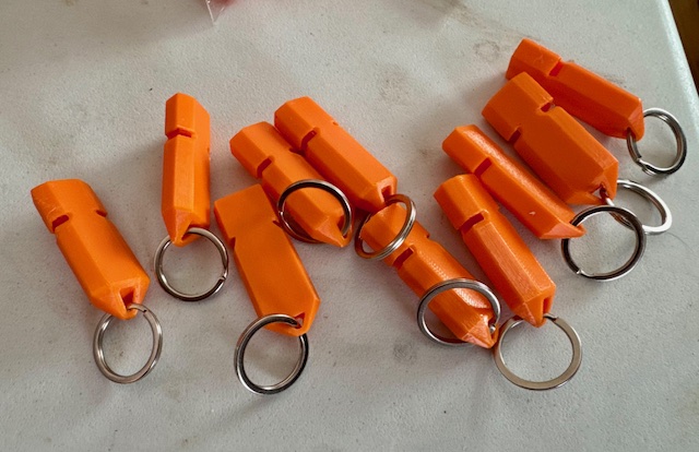 Loud Safety Keychain Whistle