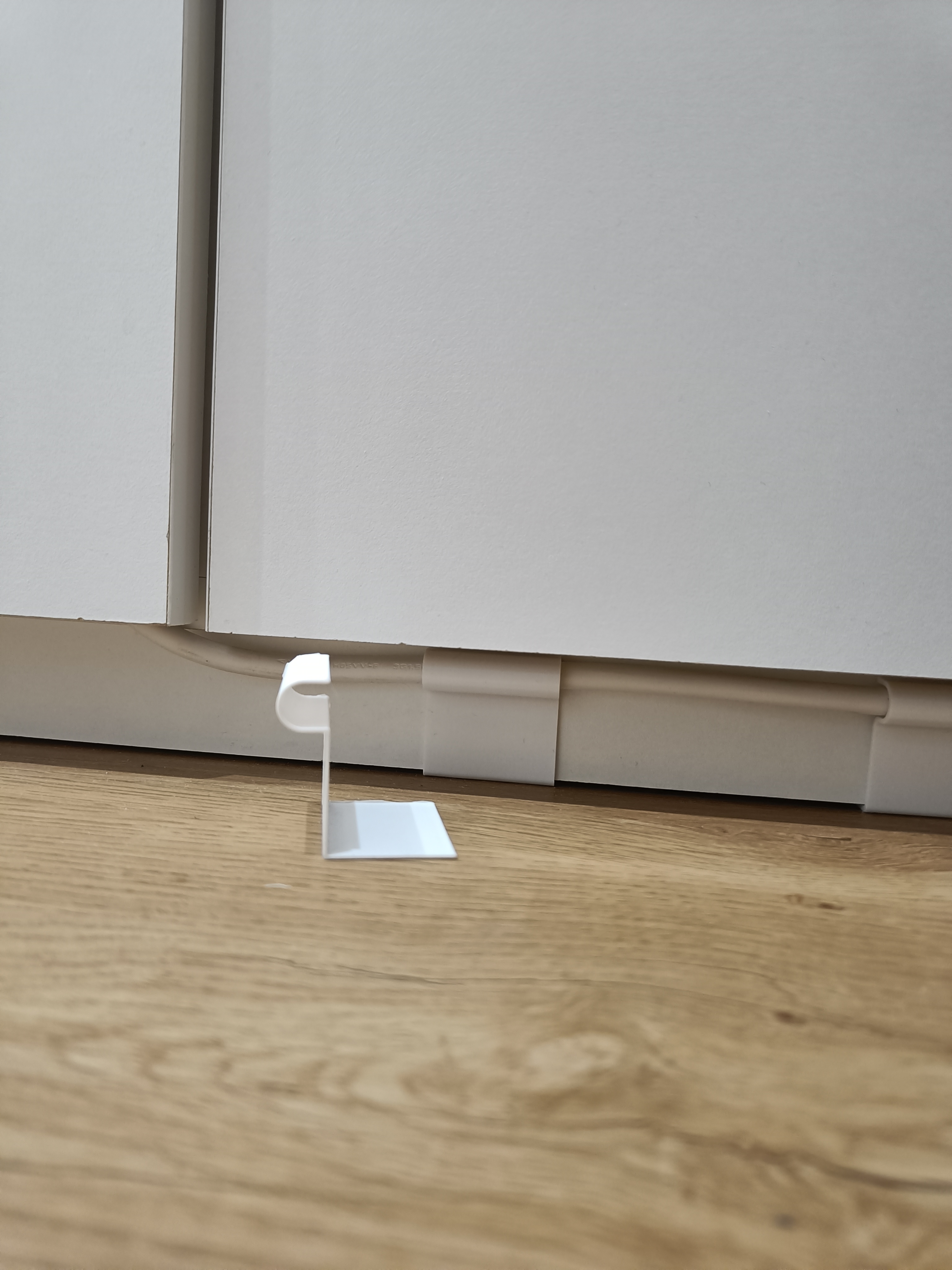 Under Wardrobe Cable Organizer