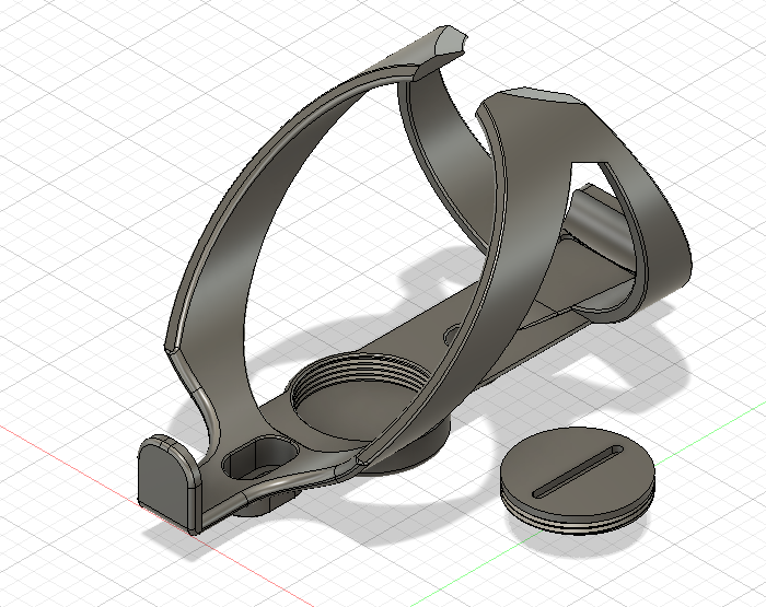 Airtag Waterbottle Cage