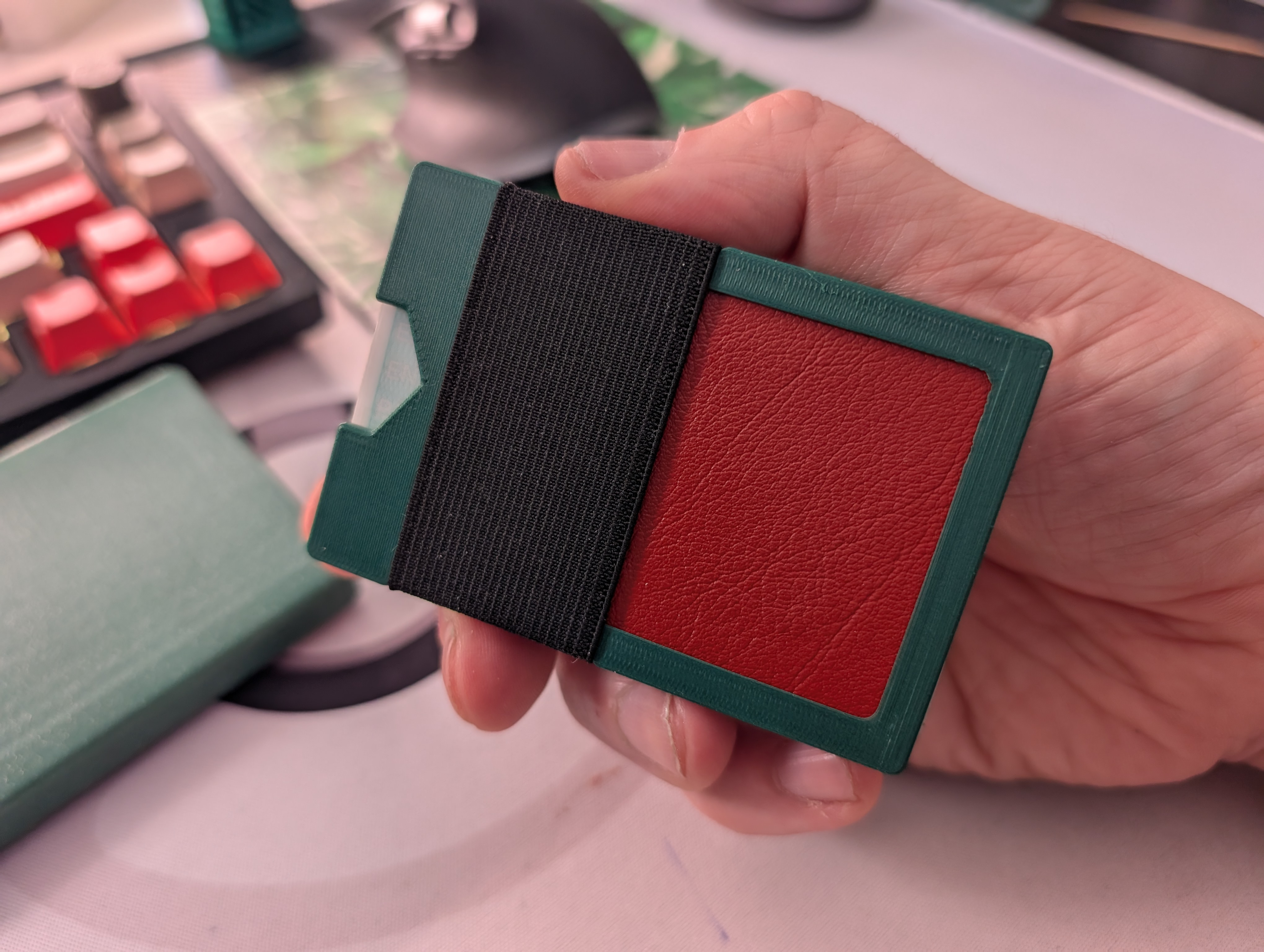 Custom Slim Wallet with Insert for different Materials