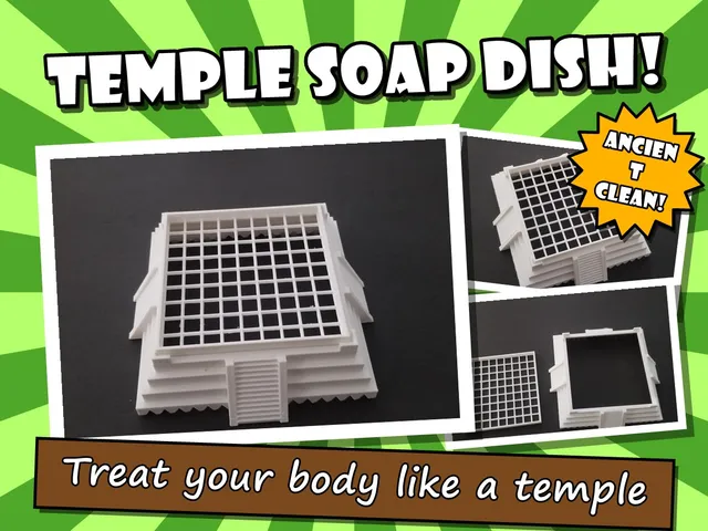 Mayan Temple Soap Dish - Chichen Itza