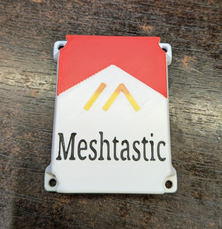 Cigarette Pack Inspired Meshtastic Case Cover Plate For RAK19003