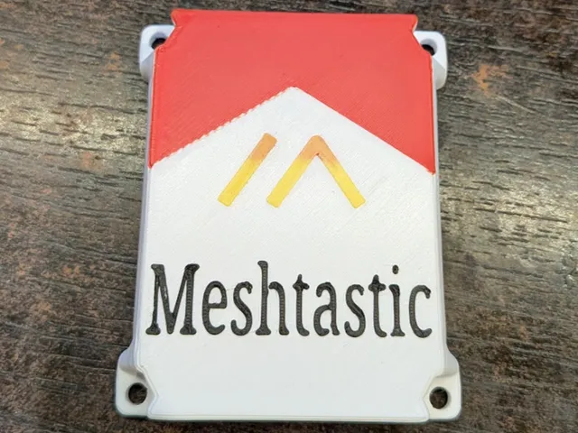 Cigarette Pack Inspired Meshtastic Case Cover Plate For RAK19003