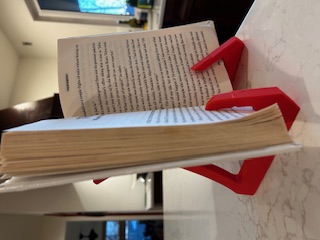 Elegant Book Stand - Extended Lip