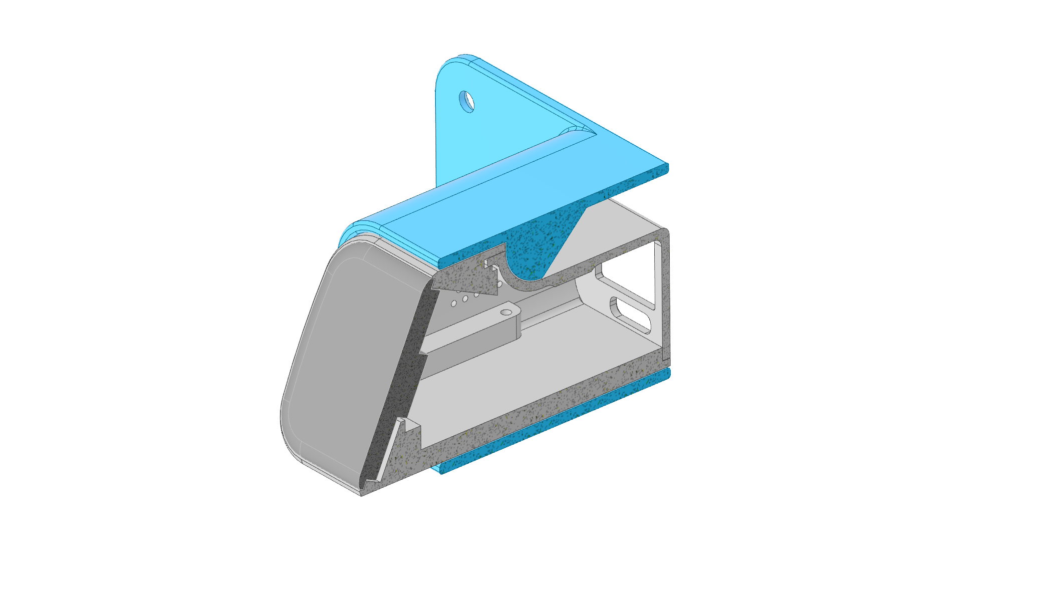Miniatura 2 do modelo 3D jetKVM Slide Mount