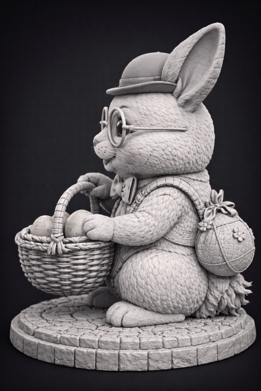 Dapper Bunny with Easter Basket — miniatura 4