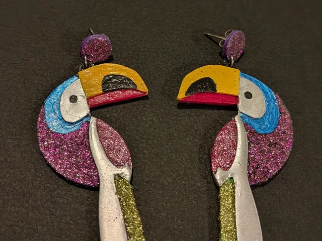 Toucan Earrings