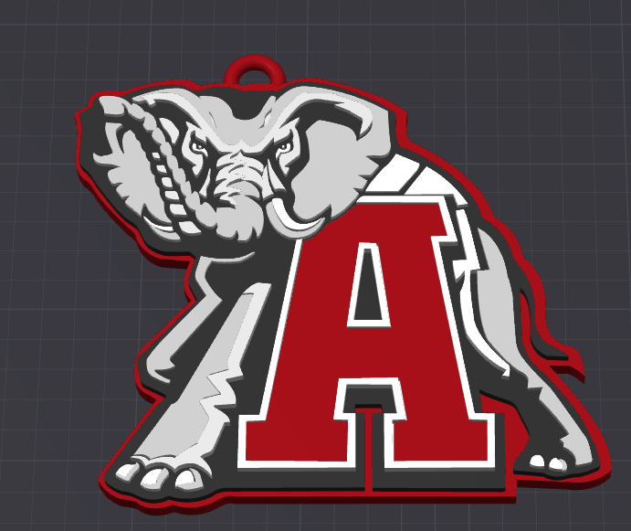 University of Alabama Oversized Fan Chain