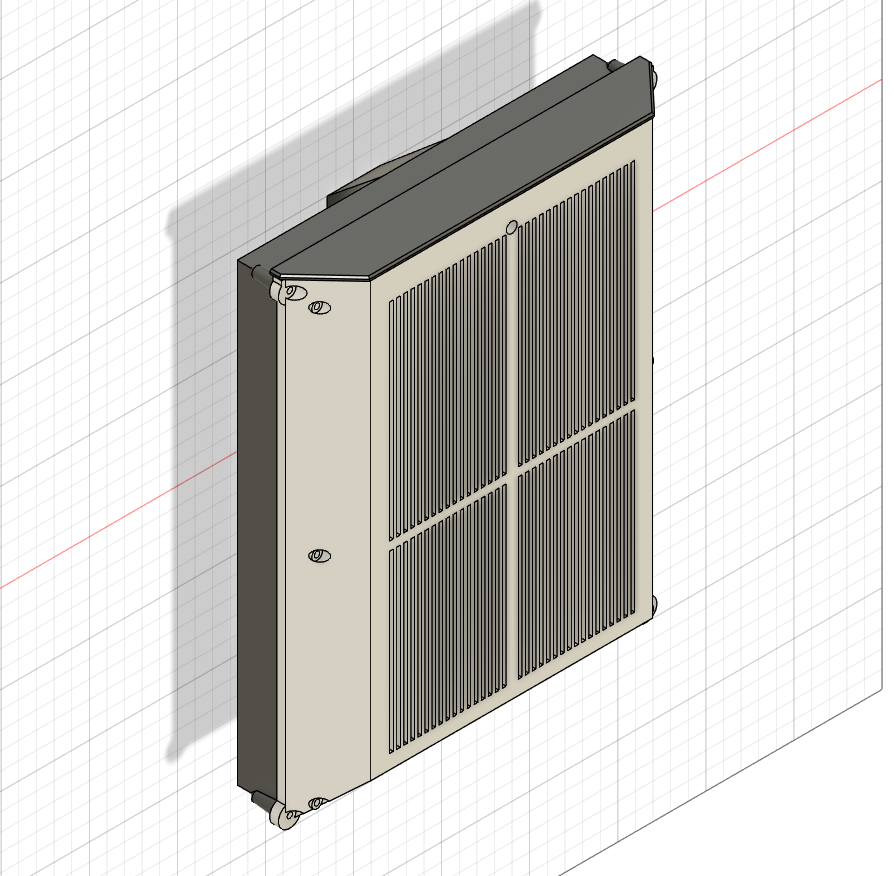 SV08 Air filter with IKEA UPPÅTVIND and activated carbon filter