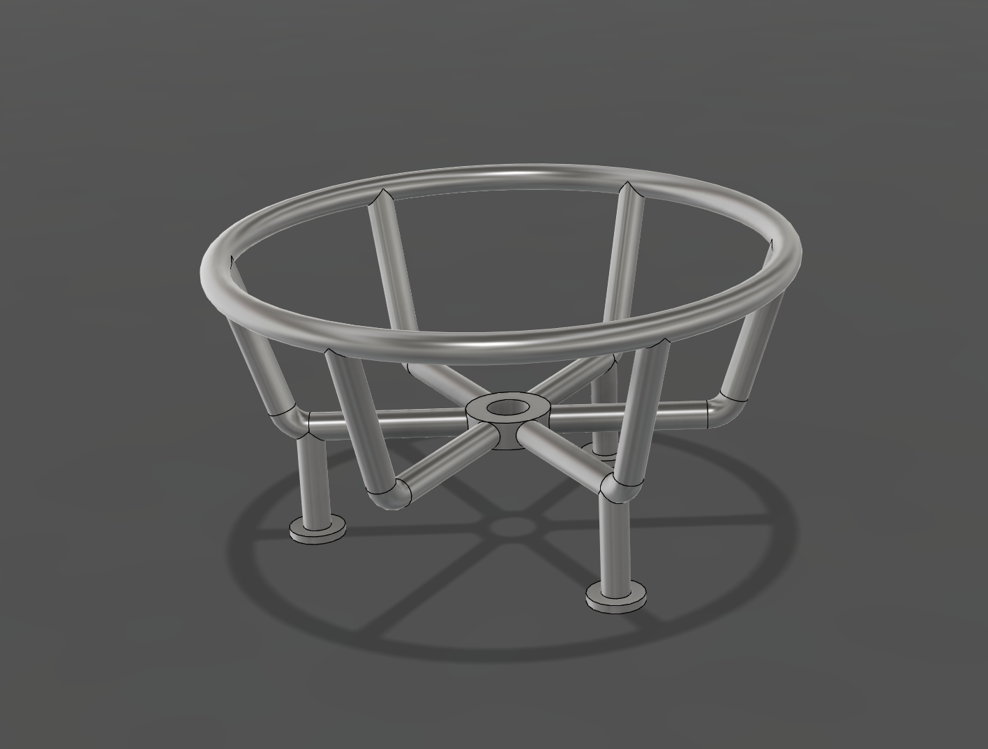 Mooring Line Rack Model Scale 1/50