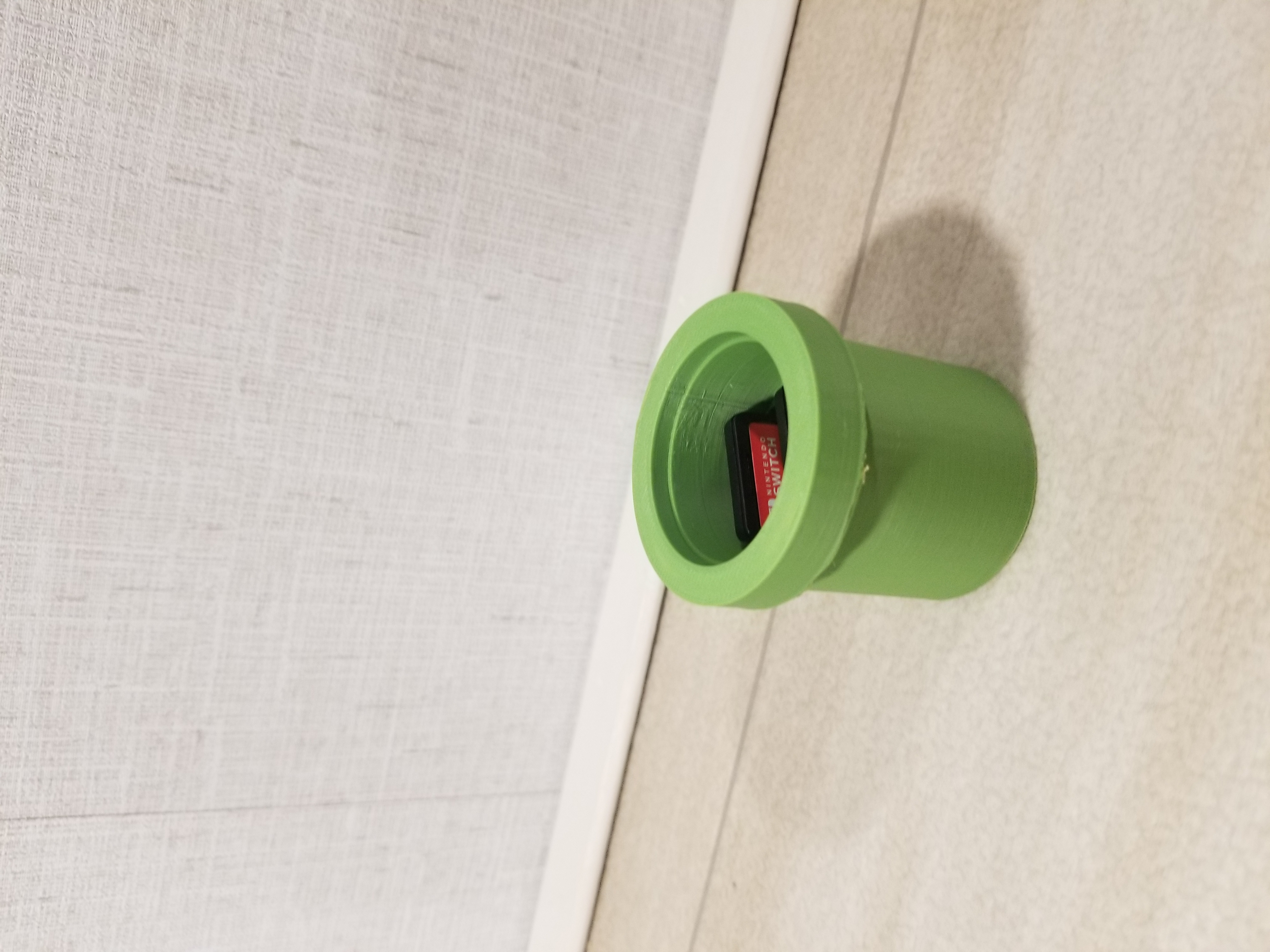 Super Mario Warp Pipe Game Holder