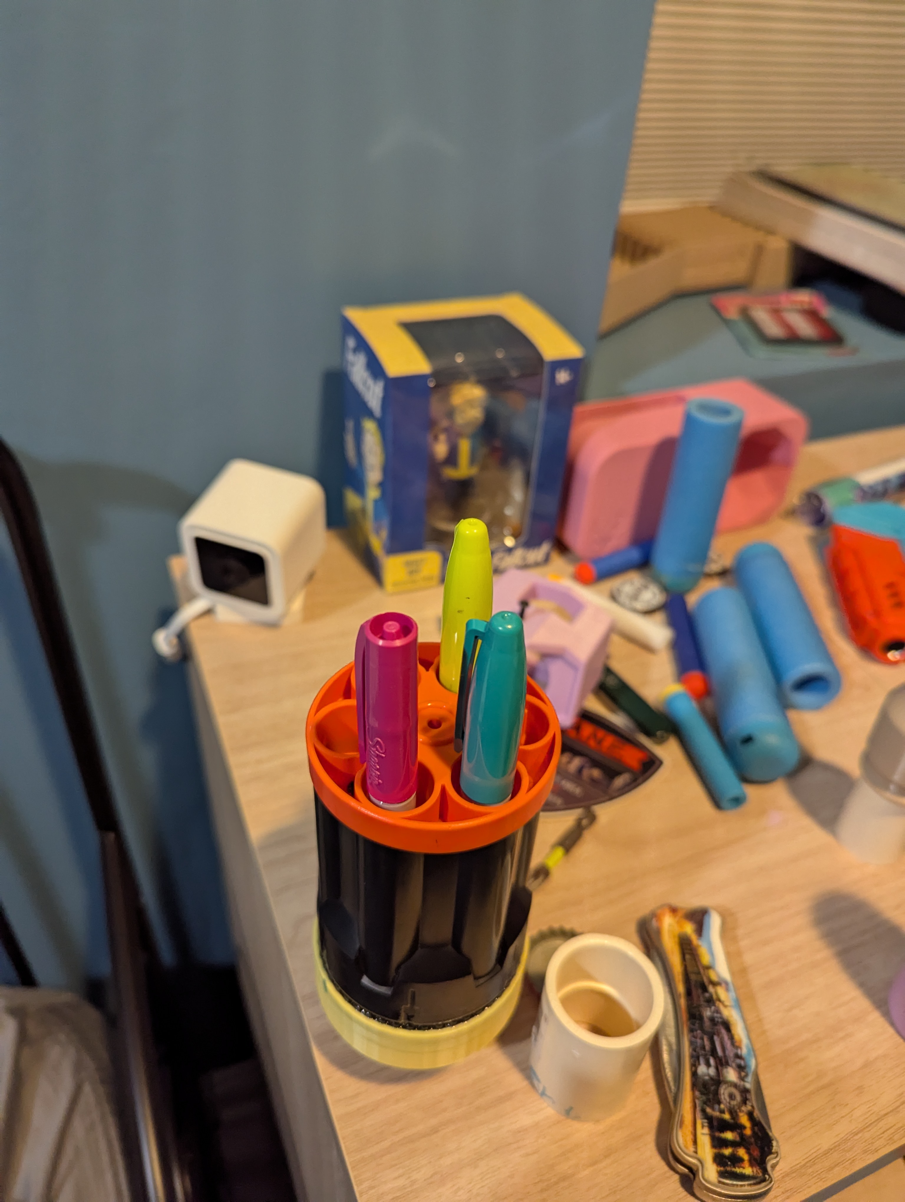 Nerf Maverick absolver and pen holder.