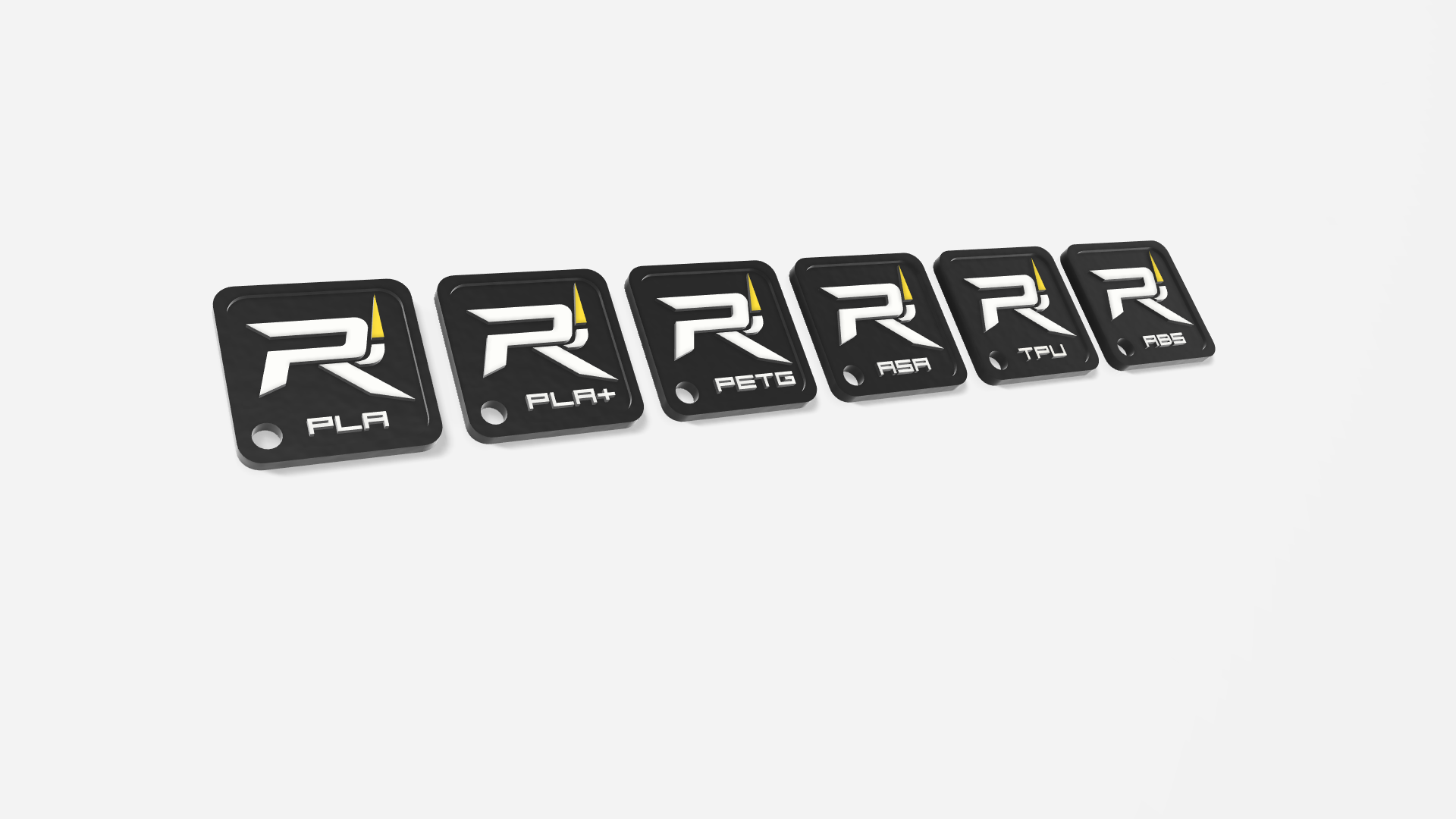 Respect Motorsports Filament Samples (Test Prints) (PLA, PLA+, PETG, ABS & ASA)