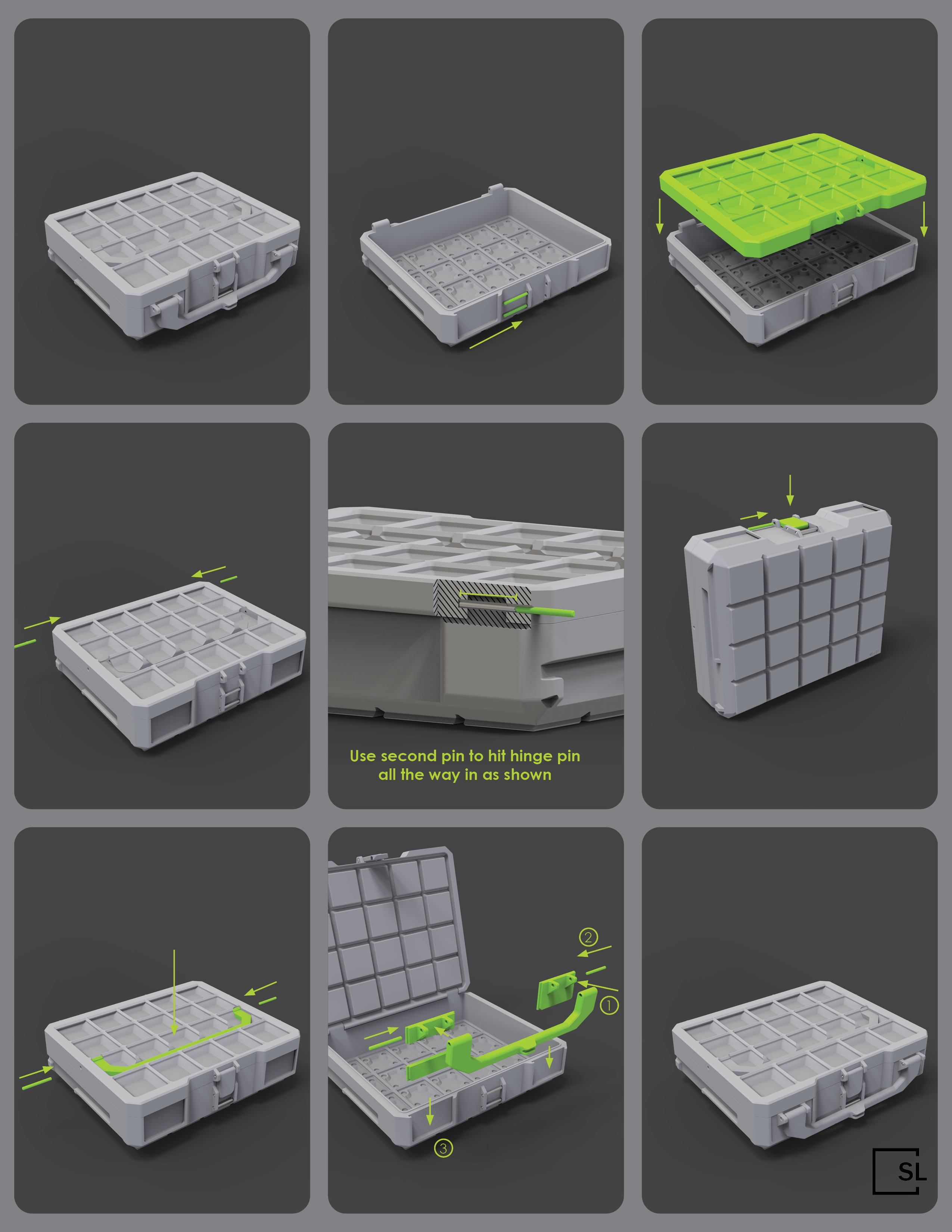 Gridfinity Storage Box V2 [5x4]