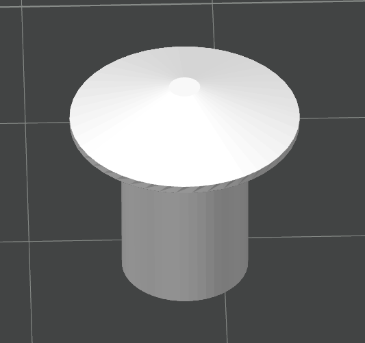 Furniture plug – a cover for mounting holes.
